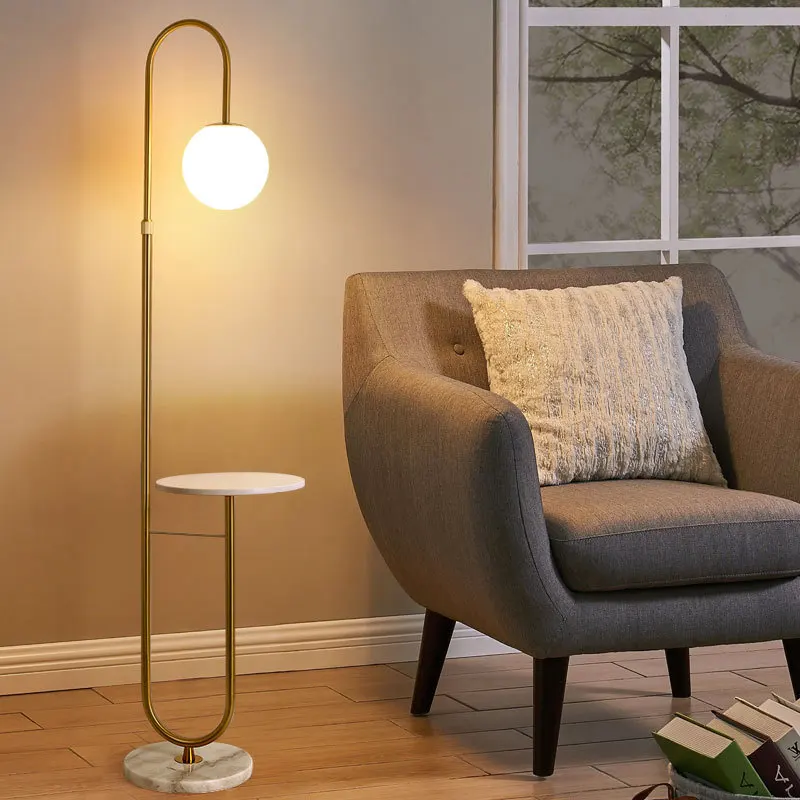 Floor Lamp Tripod - Lampada da terra moderna a LED
