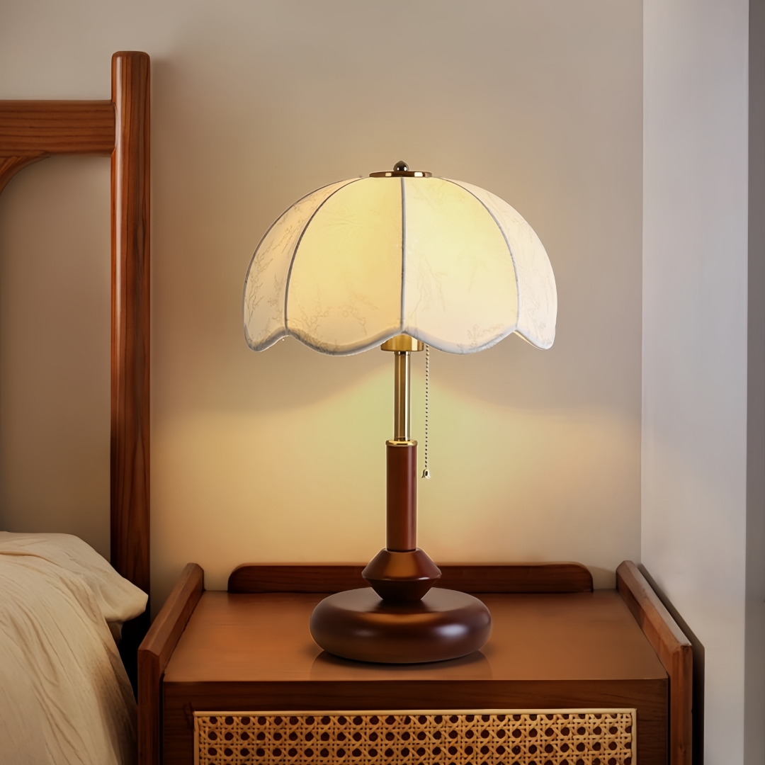 Lighting Decor Bedroom - Lampada da Tavolo Vintage a Cupola