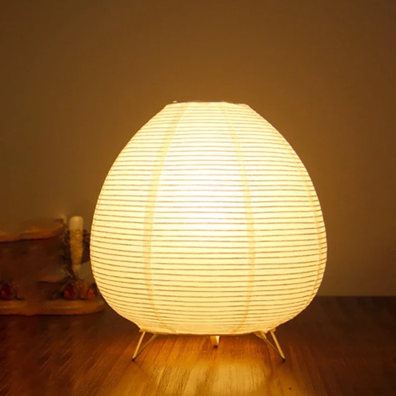 Floor Lamp Tripod - Lanterna di carta di riso giapponese