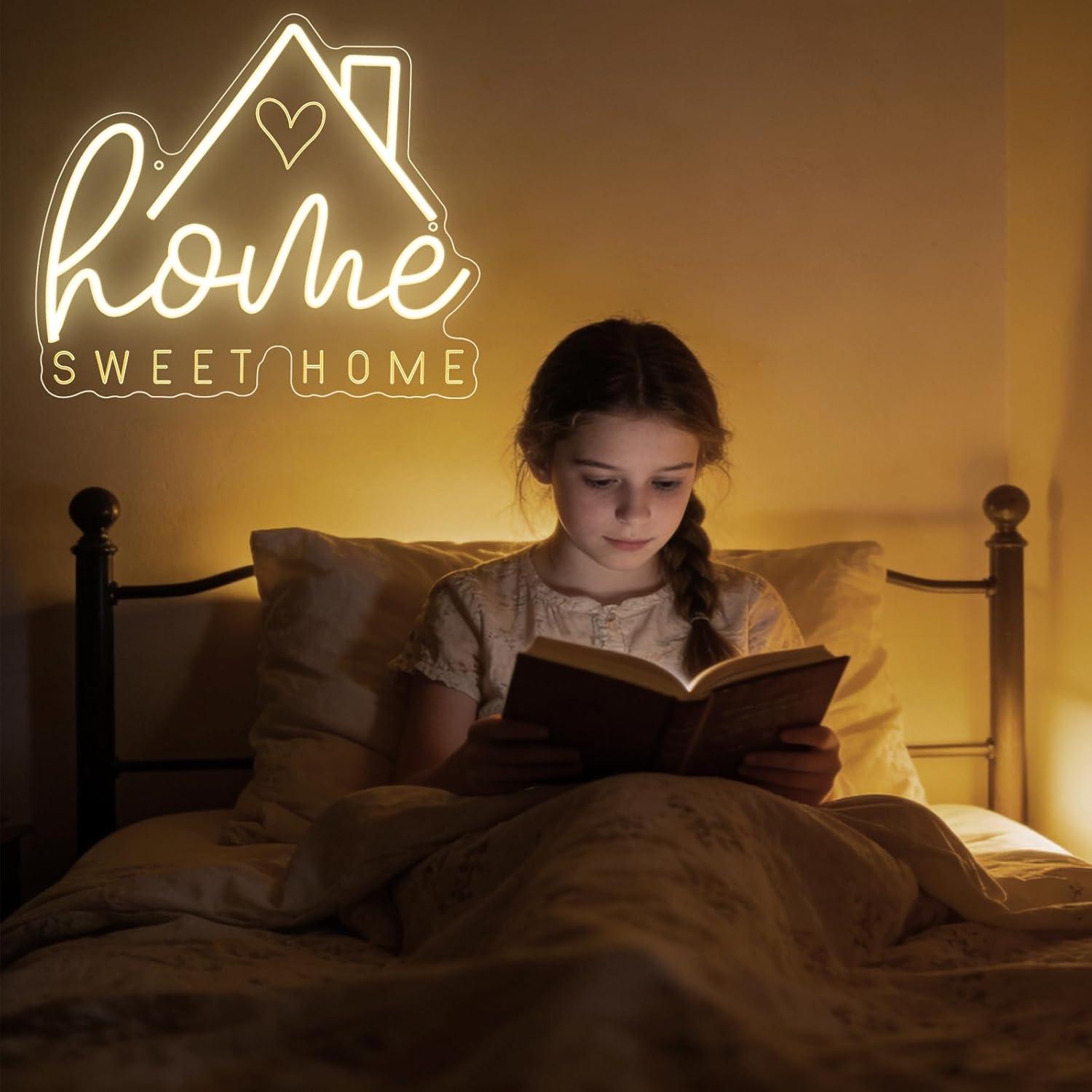 Insegna al Neon 'Sweet Home' c - Lighting Decor Bedroom recensione e prezzo
