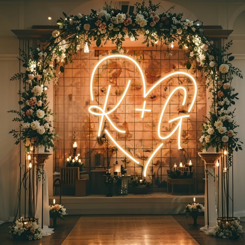 Insegna al neon a LED con iniz - Lighting Decor Items recensione e prezzo