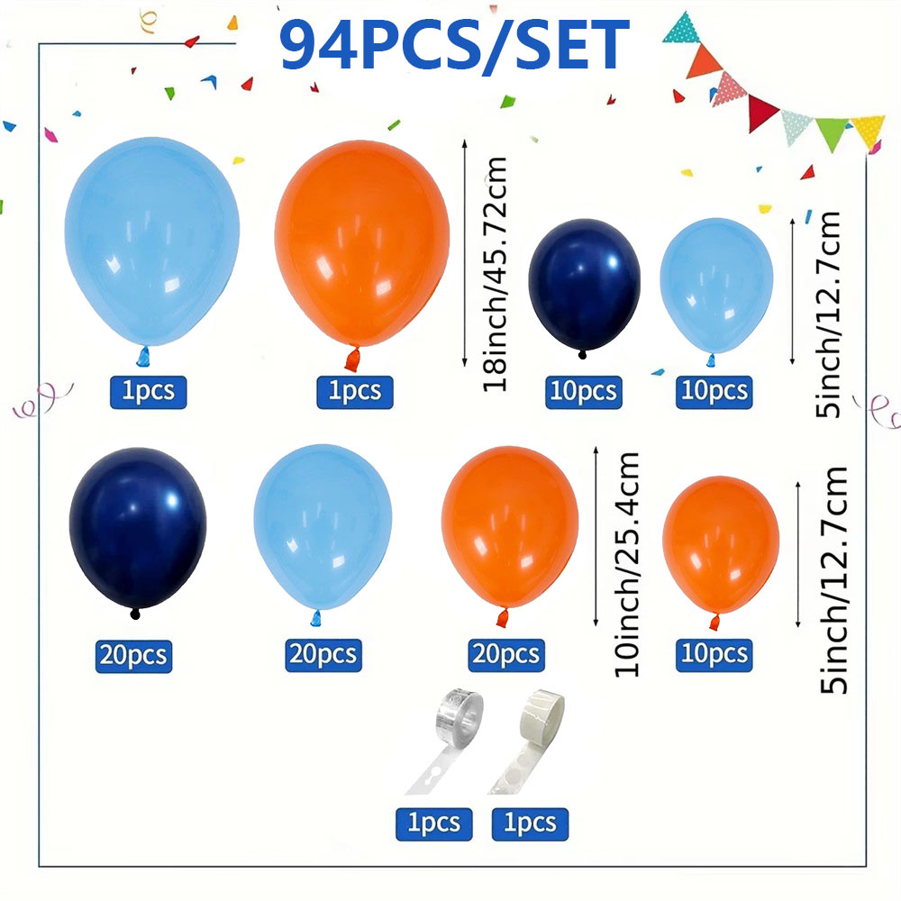 Kit arco di palloncini blu da  - Orange Lighting Decor recensione e prezzo