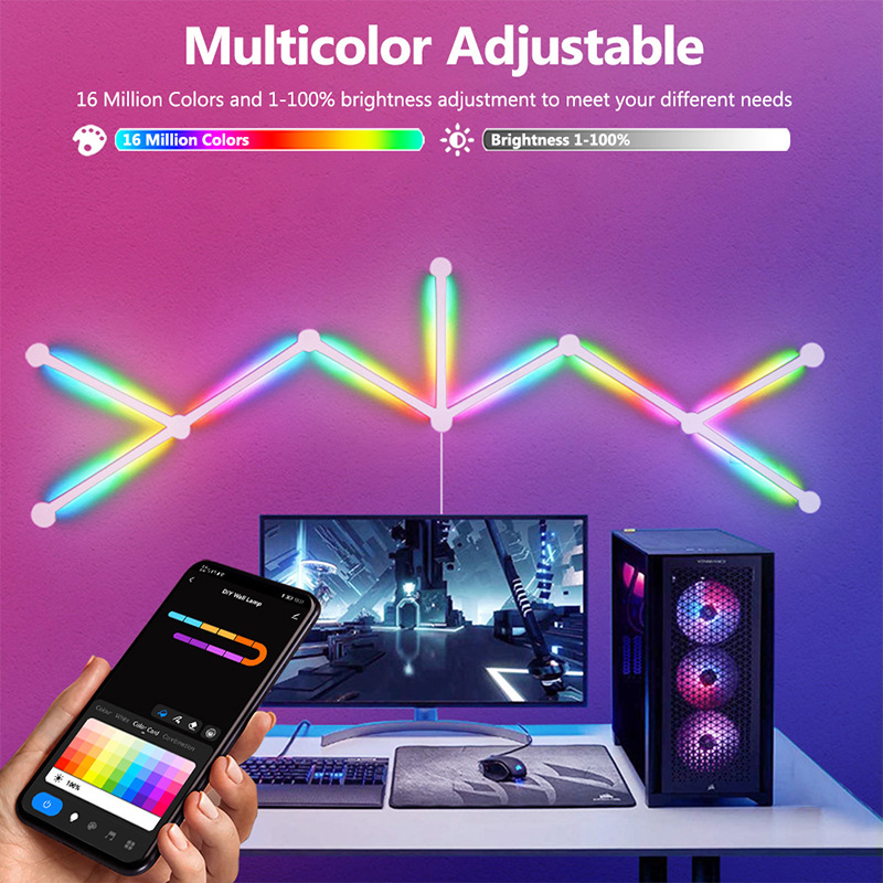 Lampada da parete RGB intellig - Lighting Decor Bedroom recensione e prezzo