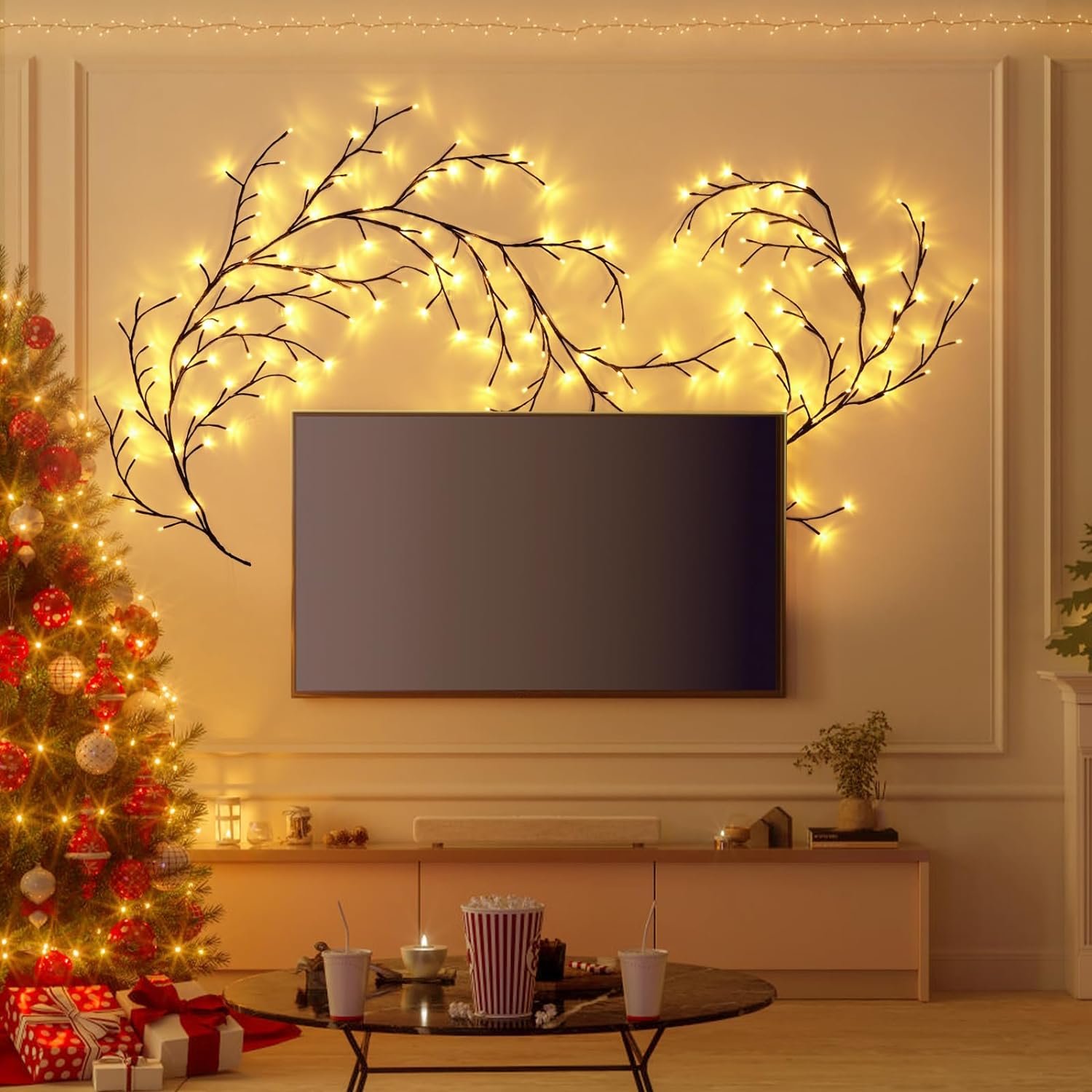 Luci di vite di salice pieghev - Lighting Decor Bedroom recensione e prezzo
