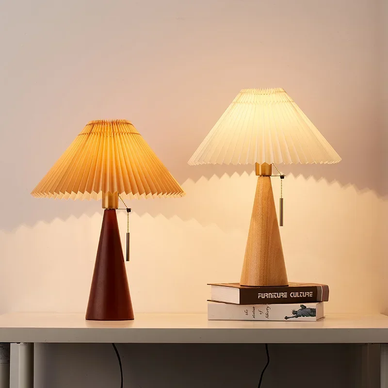 Lampada da tavolo retrò plisse - Lighting Decor Bedroom recensione e prezzo