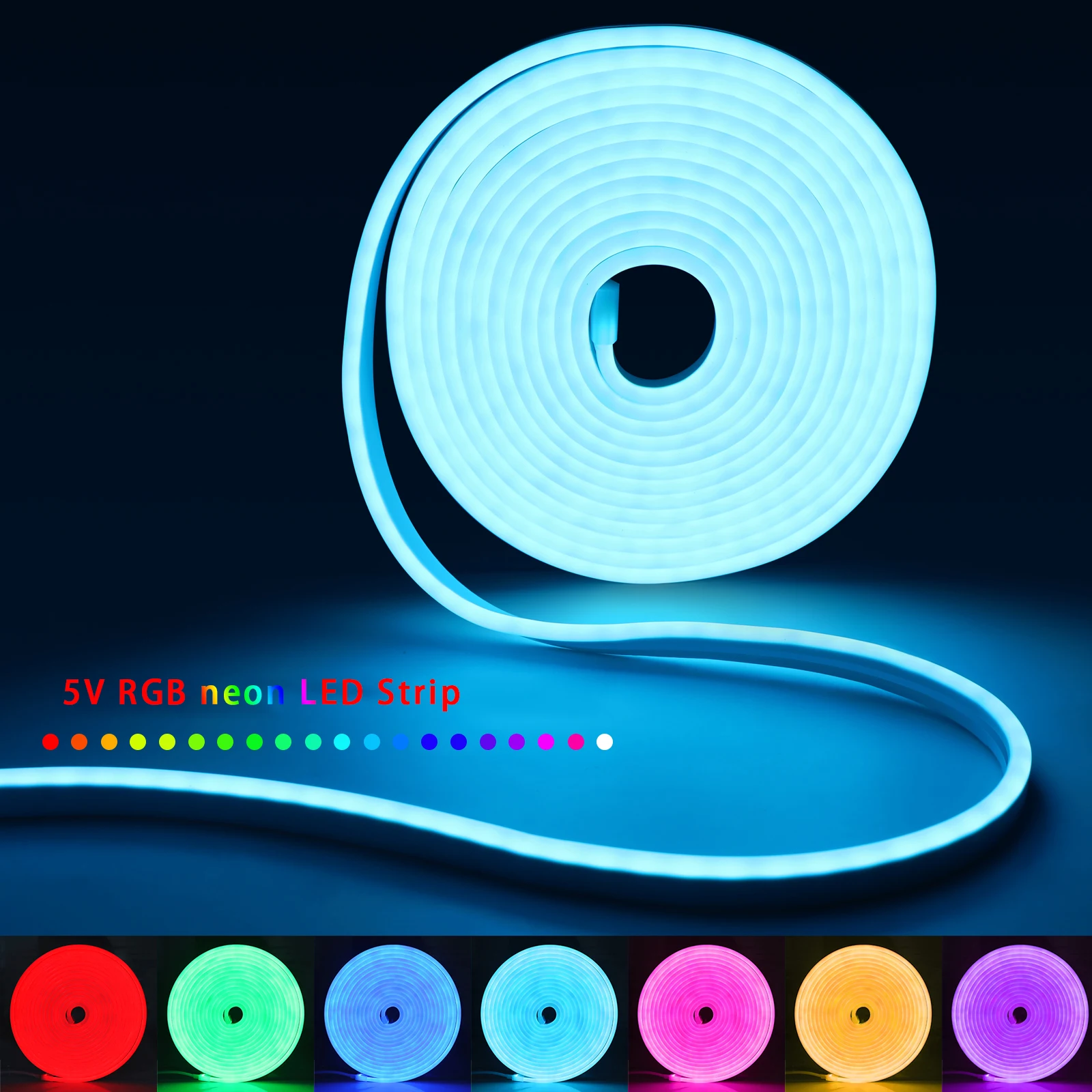 1-5m RGB LED Neon Strip Light  - Lighting Decor Items recensione e prezzo
