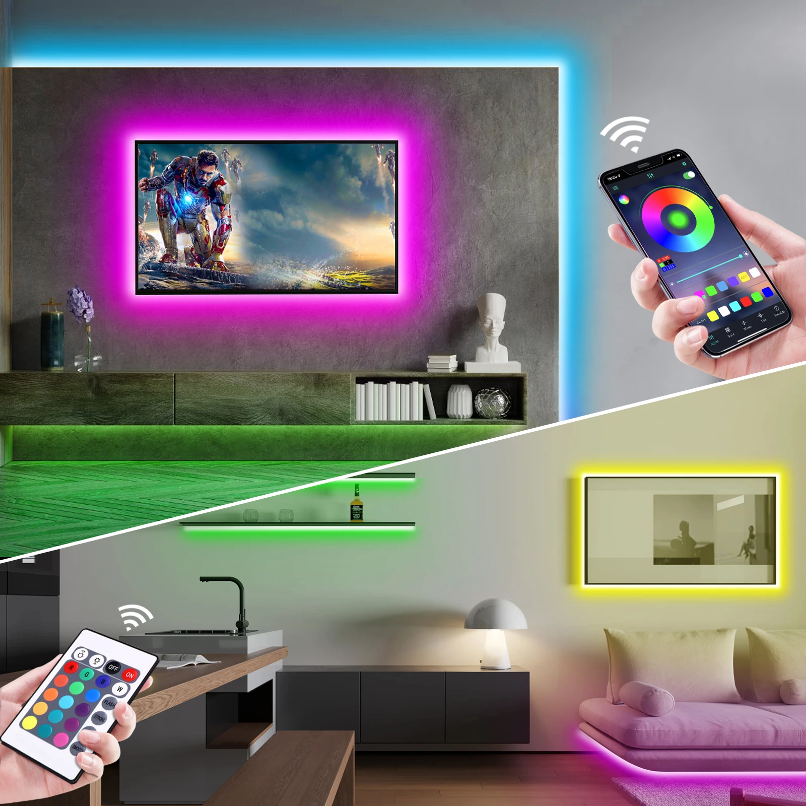 1-5m RGB LED Neon Strip Light  - Lighting Decor Items recensione e prezzo
